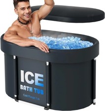 Ice Bath Tub with Lid for