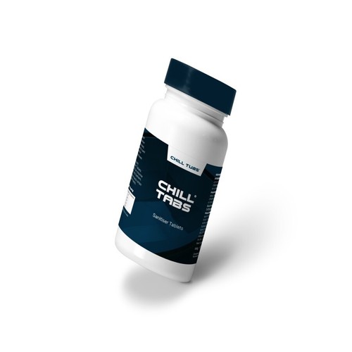 Chill tabs sanitiser ice - tabs, bath